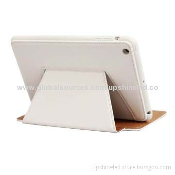 Leather Case for iPad Mini, OEM/ODM Orders Welcomed, All Colors Available